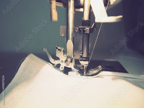 ミシンで縫い物