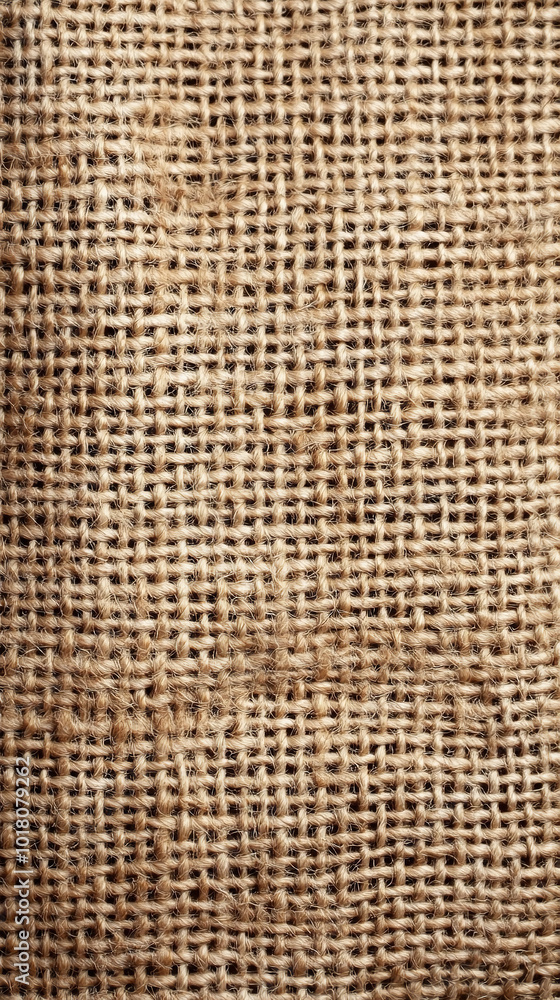 Coarse Burlap Texture Close-Up in Neutral Tones Coarse Burlap Texture Close-Up in Neutral Tones