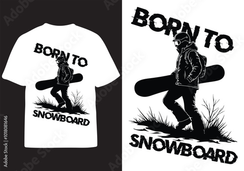 snow graphic shirt vector art graphic
