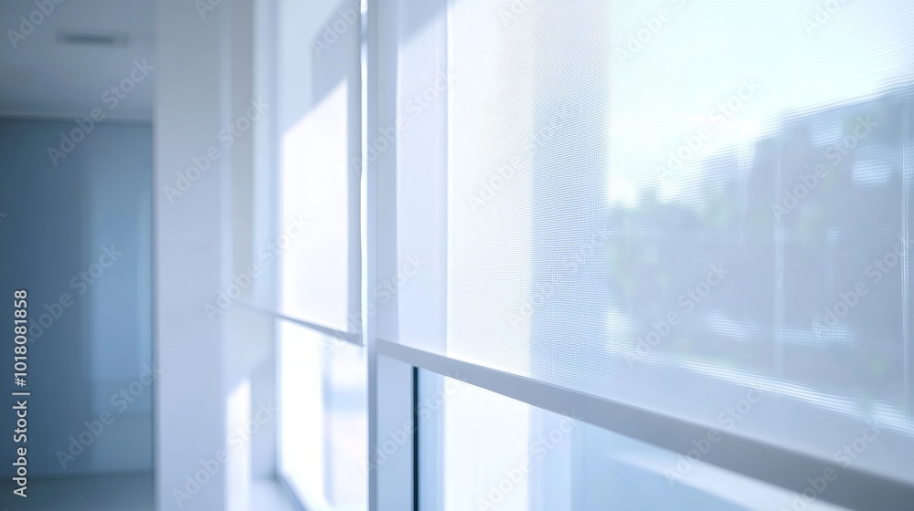 White roller blinds, shown against a clear background, offer a stylish and private way to cover your windows. White roller blinds, shown against a clear background, offer a stylish and private way to cover your windows.
