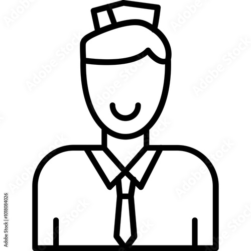 Air Hostess Icon