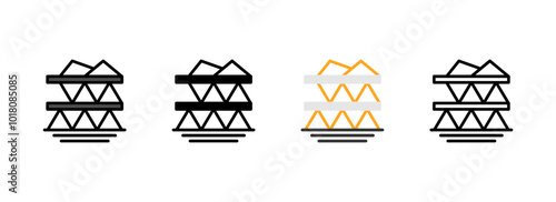 Set of Structural Integrity Icon