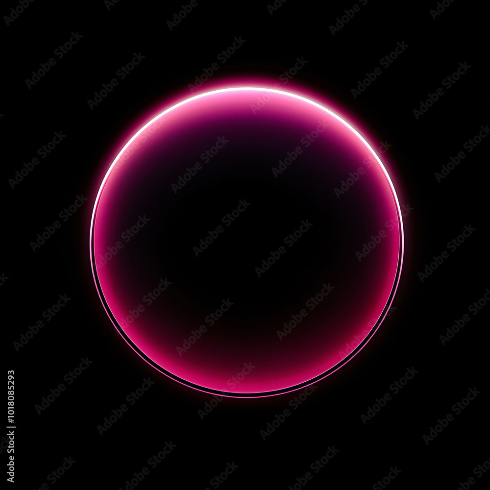Neon circle on a dark background, glowing circle, Set of glowing frame designs in blue, pink, yellow, abstract mandala bright colored circle background. Collection of glowing neon lights on a dark bac Neon circle on a dark background, glowing circle, Set of glowing frame designs in blue, pink, yellow, abstract mandala bright colored circle background. Collection of glowing neon lights on a dark bac