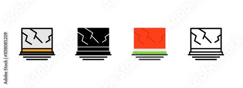 Set of Drywall Icon