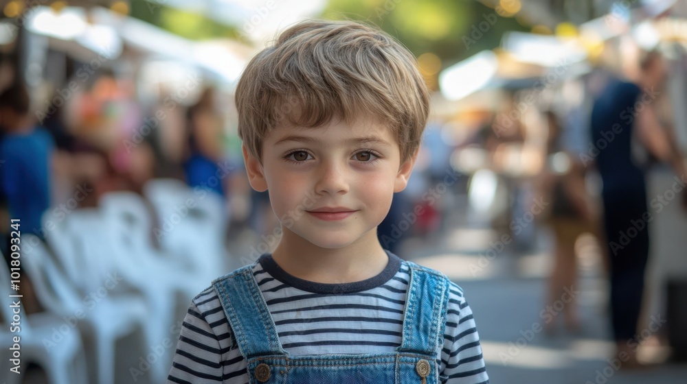 The Boy at the Market The Boy at the Market