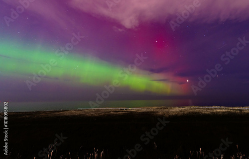 Aurora borealis, South Shields 07-10-24 photo