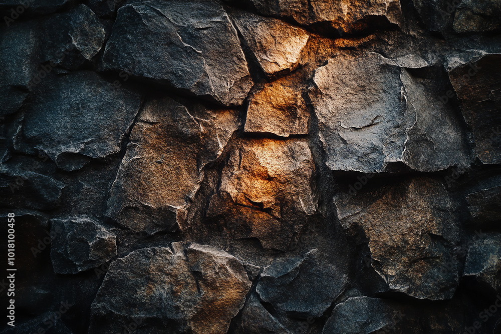 Rough Natural Stone Wall Texture with Earthy Colors Rough Natural Stone Wall Texture with Earthy Colors