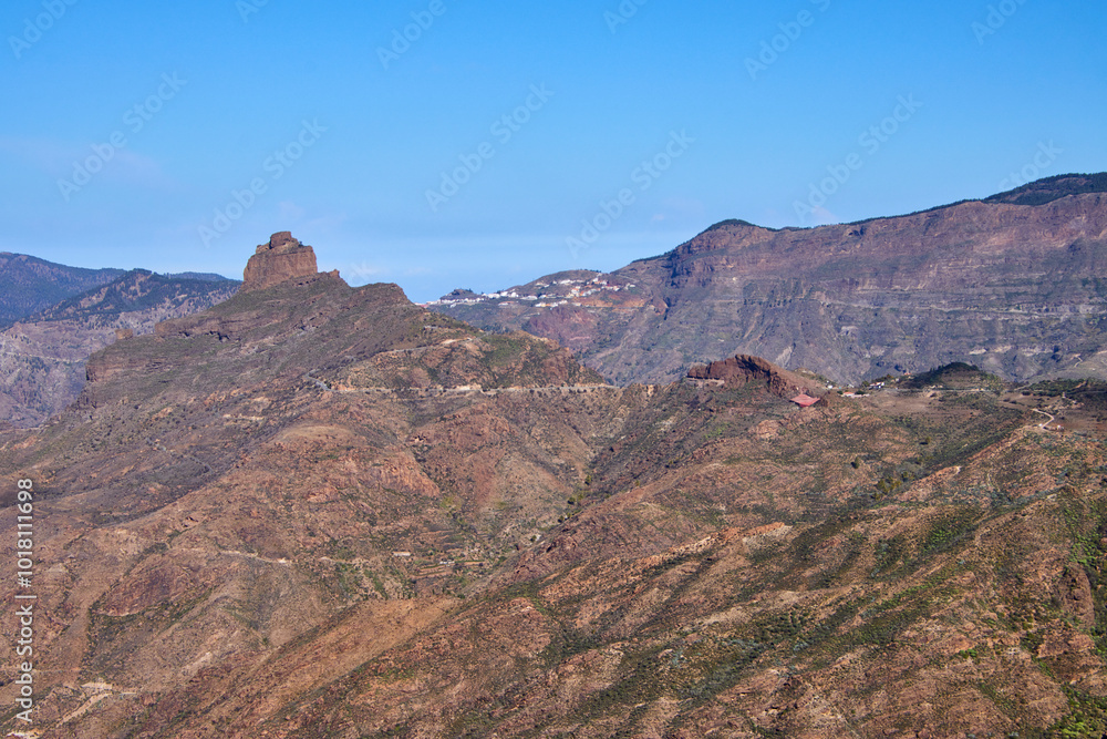 Roque Bentayga auf Gran Canaria Roque Bentayga auf Gran Canaria