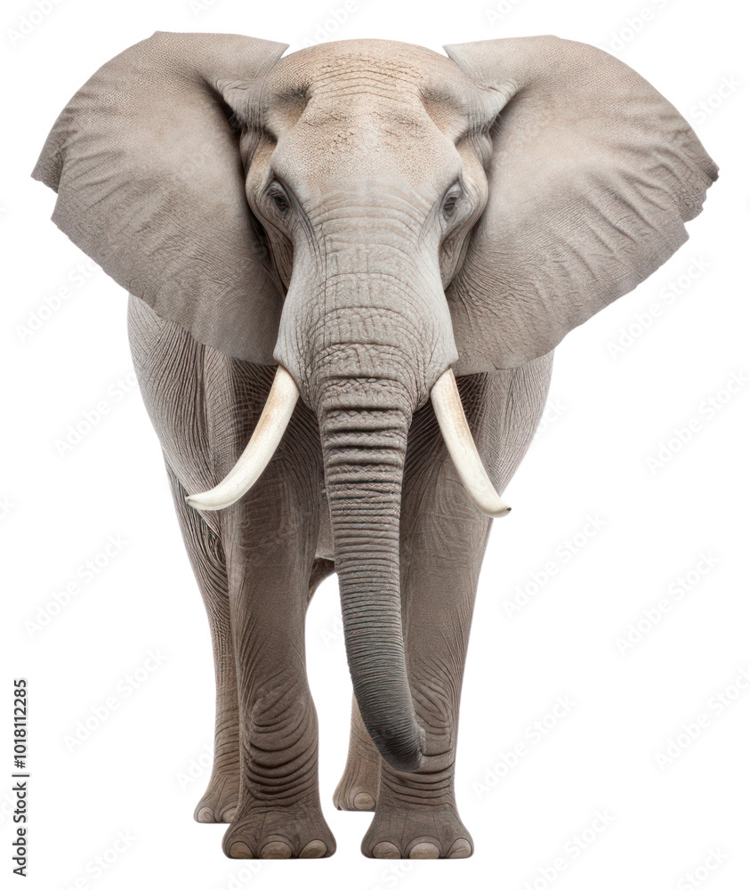 Obraz premium PNG Elephant wildlife animal mammal.