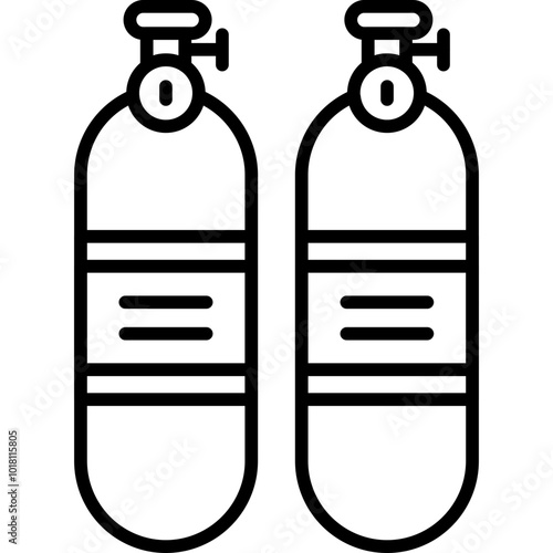 Oxygen Tanks Icon