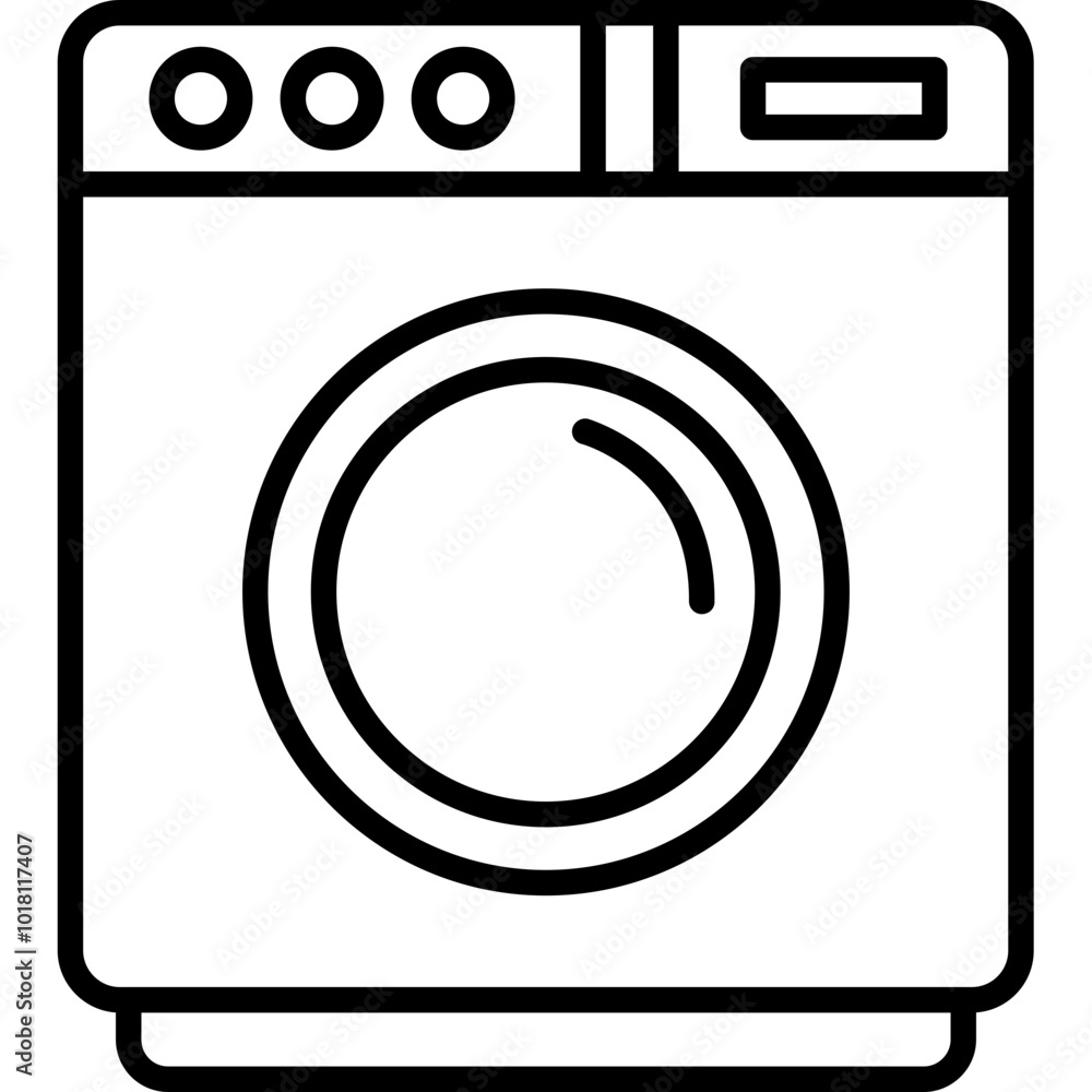 Washing Machine Icon Washing Machine Icon