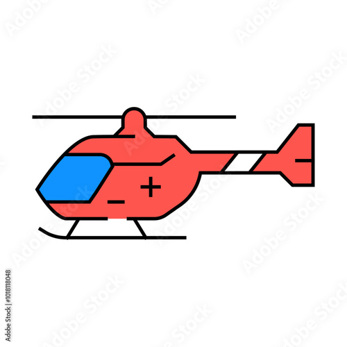 aerospace medicine aeronautical engineer line icon vector. aerospace medicine aeronautical engineer sign. isolated symbol illustration