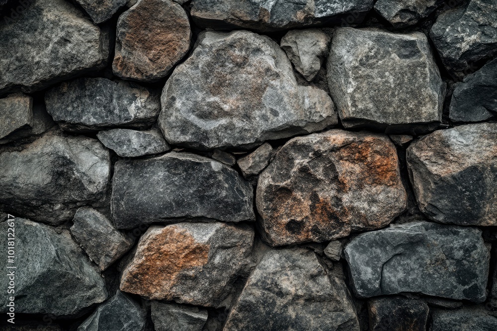 Background material of stone wall - generative ai Background material of stone wall - generative ai