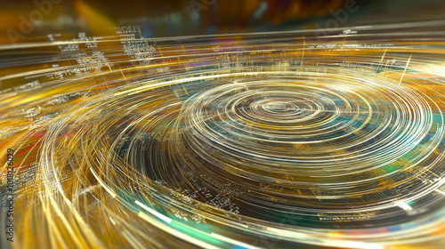 Circle Wave Mathematics Numbers