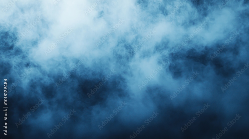 Abstract Blue Smoke Abstract Blue Smoke