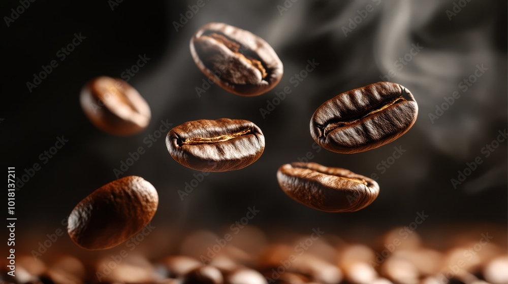 The Floating Coffee Beans The Floating Coffee Beans