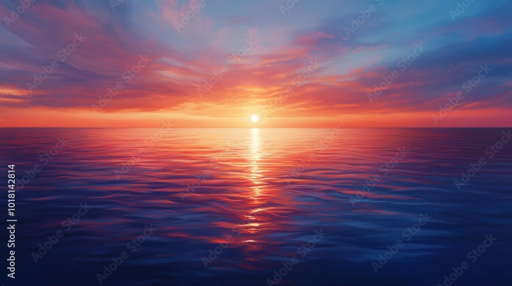 Sunset Sea Sky. Sunset Sea Sky.