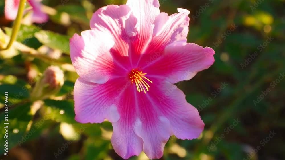a flower slowly blooming.
a flower slowly blooming.