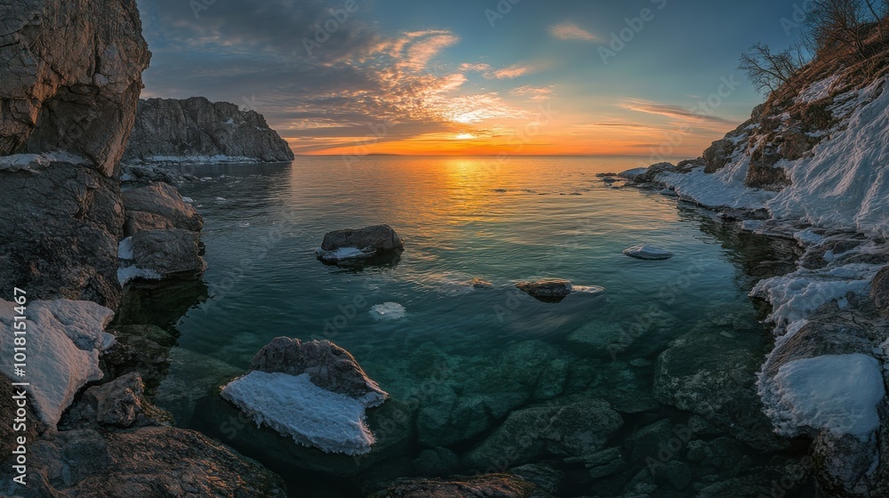 Crystal Clarity on Russia's Deepest Lake Horizon Crystal Clarity on Russia's Deepest Lake Horizon