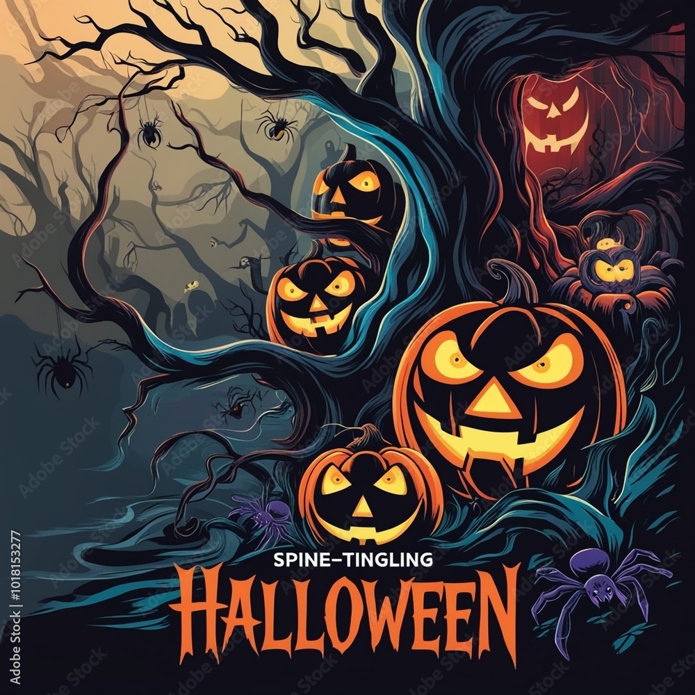 halloween background with pumpkin halloween background with pumpkin