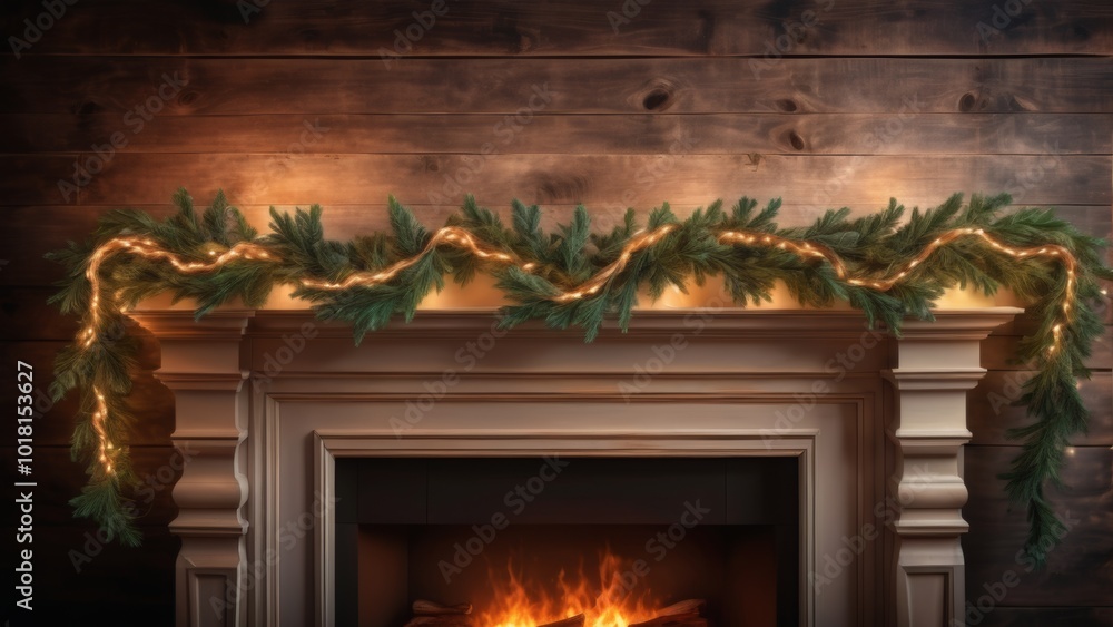 fireplace with christmas decorations fireplace with christmas decorations