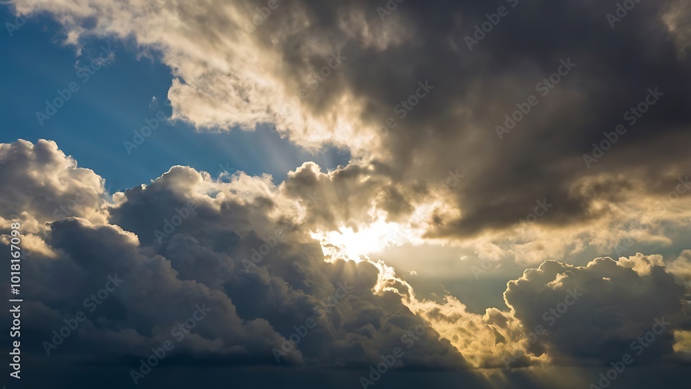 A cloudy sky texture with beams of sunlight piercing through, casting bright, warm rays across the sky. Perfect for light, serene, or hopeful designs. A cloudy sky texture with beams of sunlight piercing through, casting bright, warm rays across the sky. Perfect for light, serene, or hopeful designs.