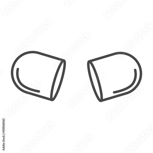 Open medical capsule icon. Pill symbol. Medical drug symbols. Antibiotic, painkiller