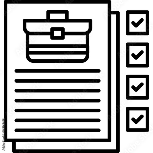 Job Offer Letter Icon