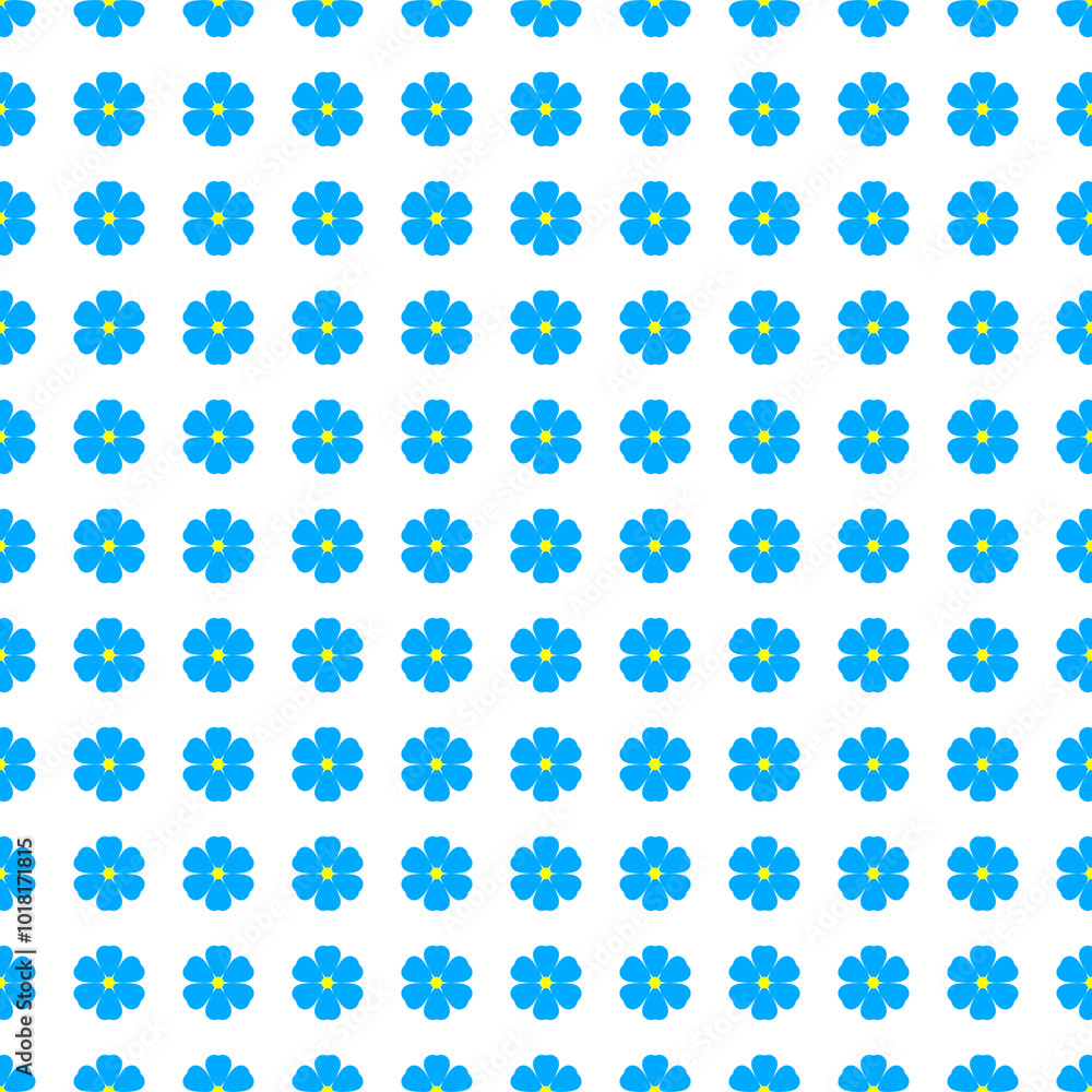 seamless pattern with blue flowers seamless pattern with blue flowers