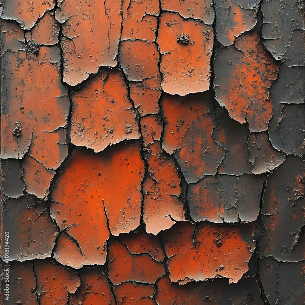 Obraz premium peeling paint on a wall