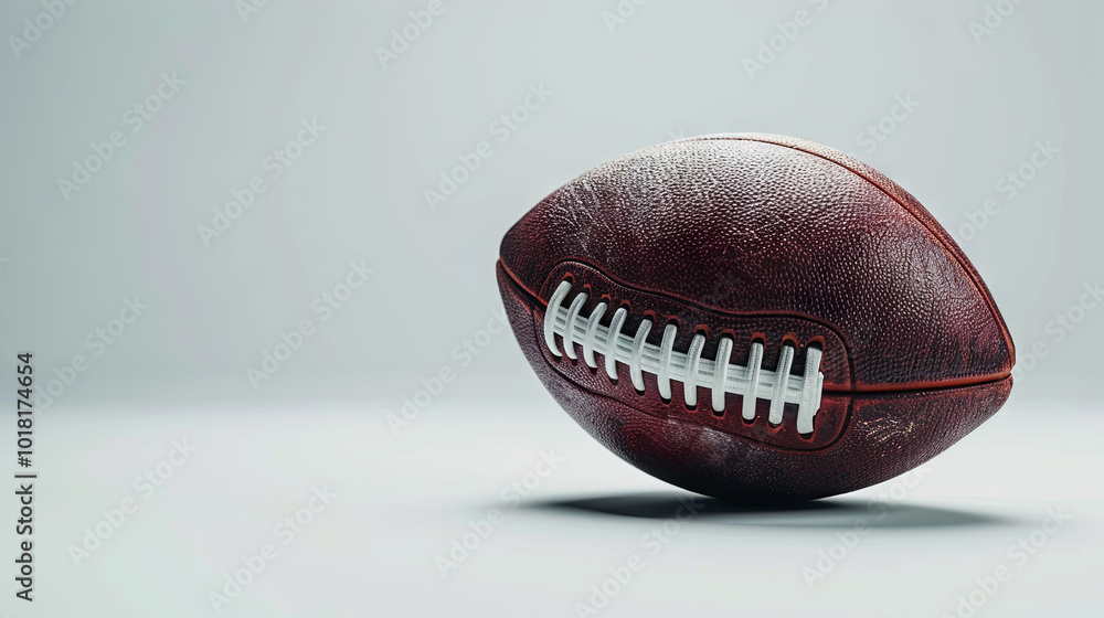 Rugby ball on white background Rugby ball on white background