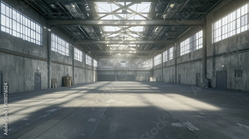 The Empty Industrial Warehouse