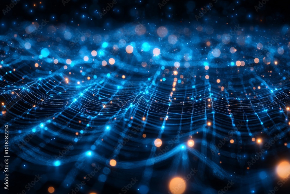 Digital Technology background of data and network Digital Technology background of data and network