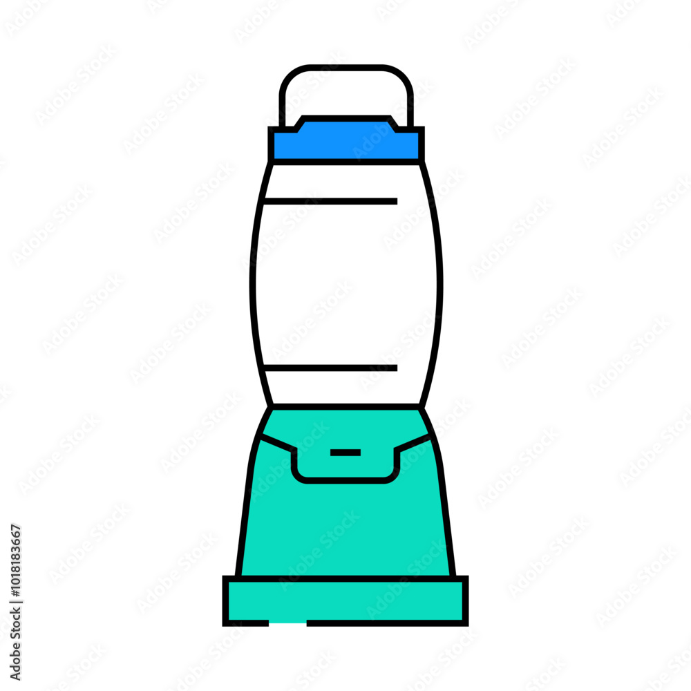 camping lantern glamping line icon vector. camping lantern glamping sign. isolated symbol illustration camping lantern glamping line icon vector. camping lantern glamping sign. isolated symbol illustration