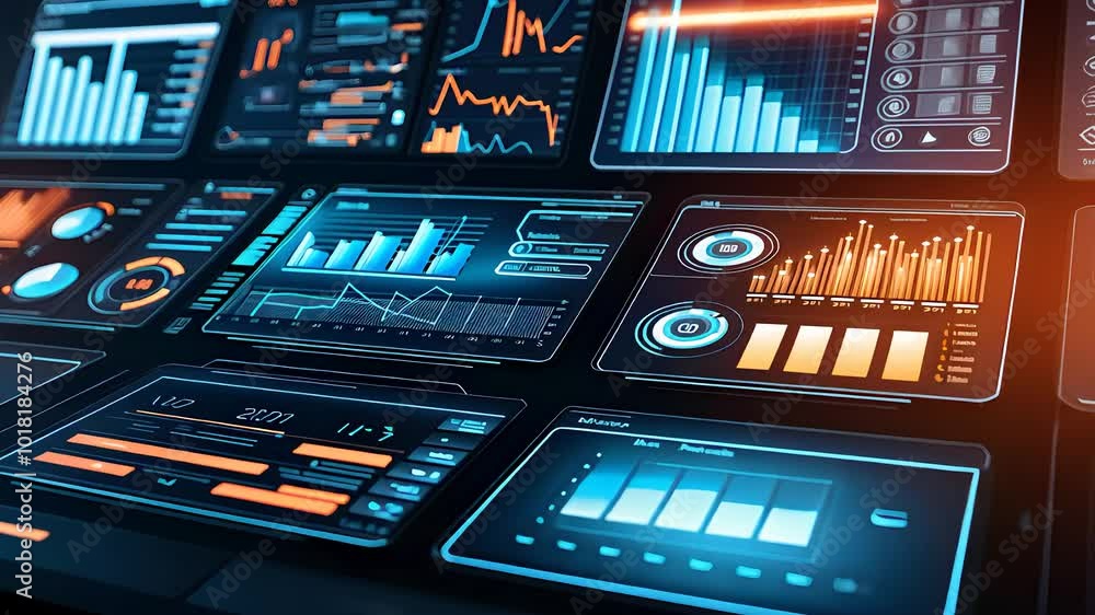 High-Tech Digital Data Dashboard with Interactive Analytics
High-Tech Digital Data Dashboard with Interactive Analytics