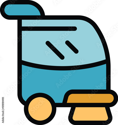 Cleaning machine for professional cleaning service, keeping your office shiny and spotless