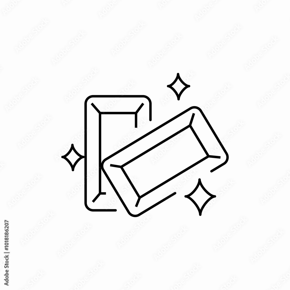 gold bars icon sign vector gold bars icon sign vector