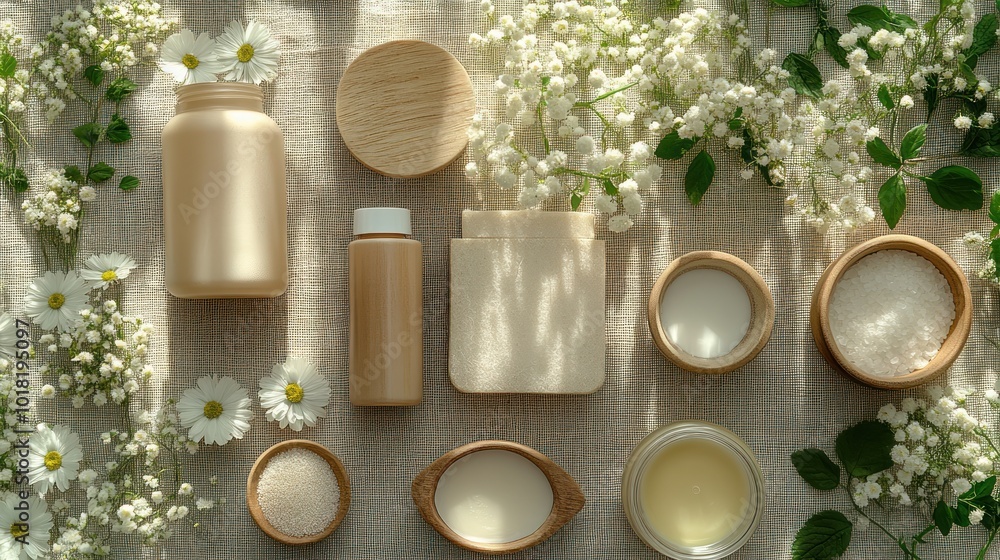 Natural Beauty Products and Flowers Natural Beauty Products and Flowers