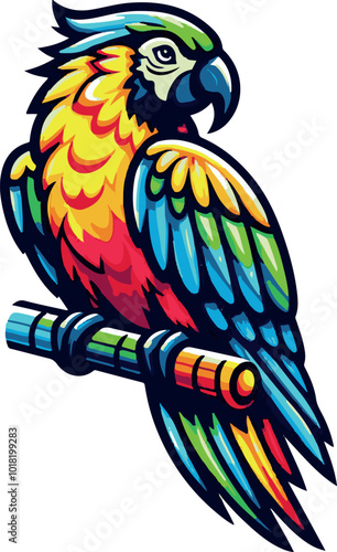 blue and yellow macaw ara