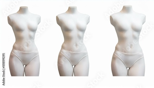 Full body photo of back view of white woman. Full body photo PNG with transparent background precisely cut out with clipping path.