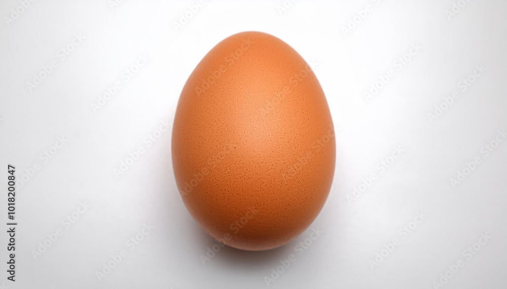 perfect chicken egg, isolated on a clean, smooth white background perfect chicken egg, isolated on a clean, smooth white background