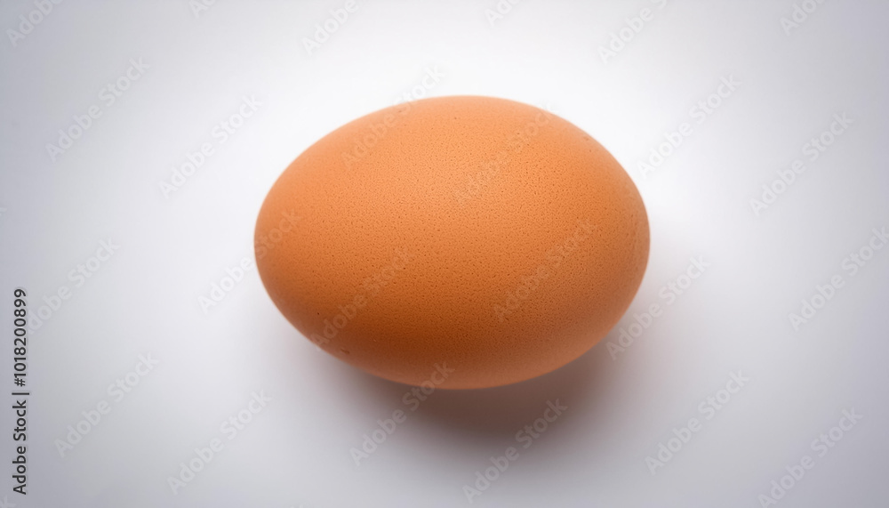 perfect chicken egg, isolated on a clean, smooth white background perfect chicken egg, isolated on a clean, smooth white background