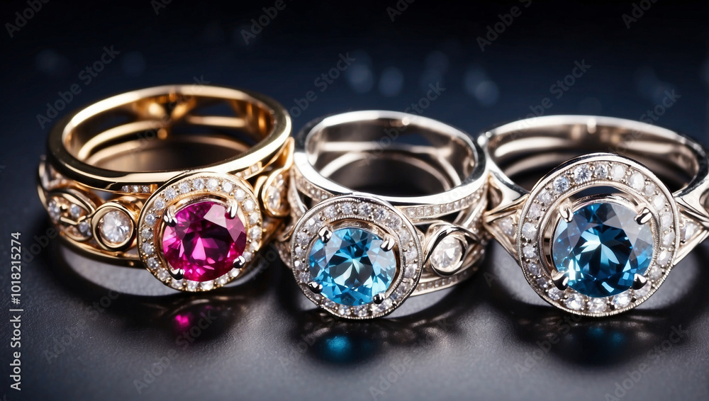 Rings with Precious Stones Wedding or Engagement Rings with Precious Stones Wedding or Engagement