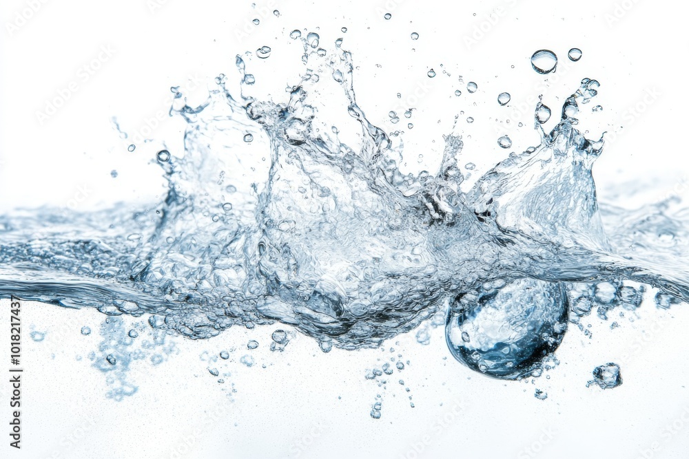 The transparent background is filled with fresh clear water droplets The transparent background is filled with fresh clear water droplets