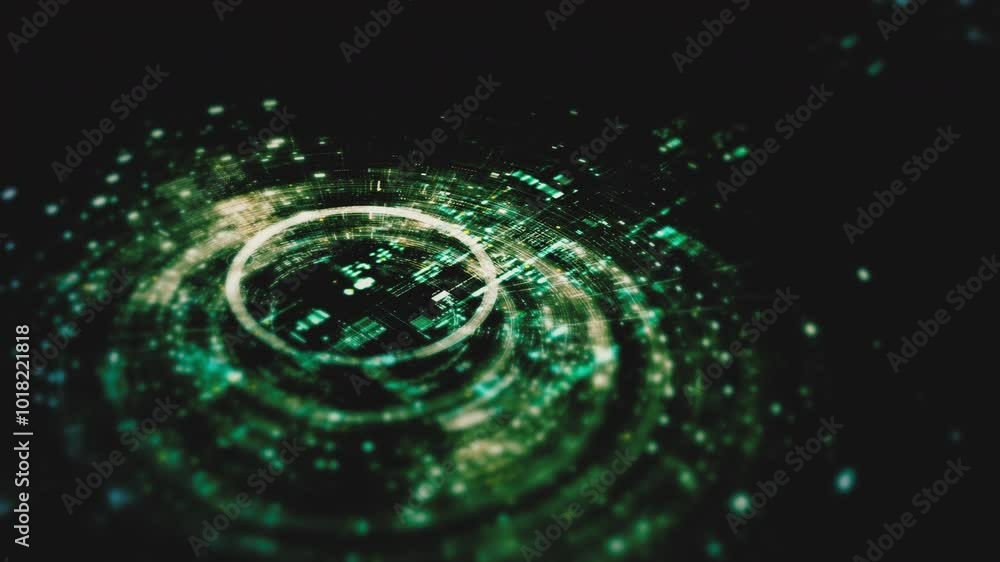Futuristic circular HUD screen display matrix, hi-tech digital data telemetry with encrypted numbers, display dynamic background for computer desktop screen display format Futuristic circular HUD screen display matrix, hi-tech digital data telemetry with encrypted numbers, display dynamic background for computer desktop screen display format
