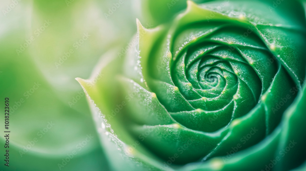 Nature's geometric wonder: close-up of green succulent patterns for design and decor Nature's geometric wonder: close-up of green succulent patterns for design and decor
