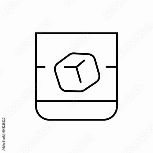 cube toy icon sign vector