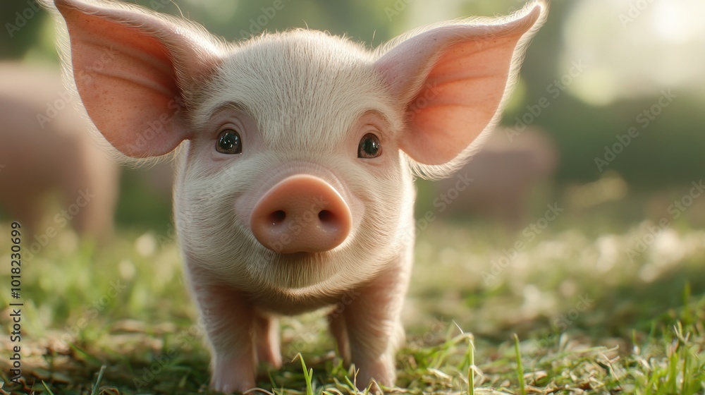 A Curious Piglet A Curious Piglet
