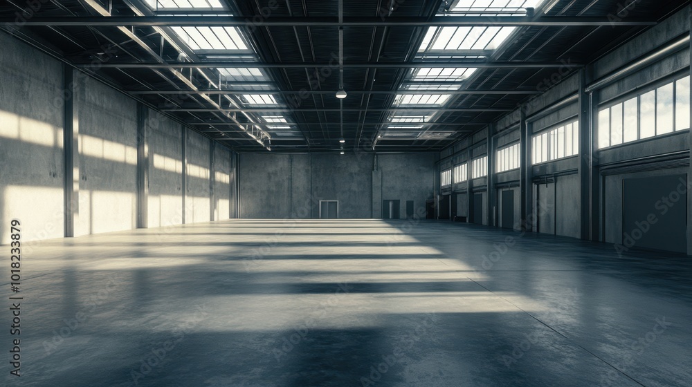 The Industrial Empty Warehouse The Industrial Empty Warehouse