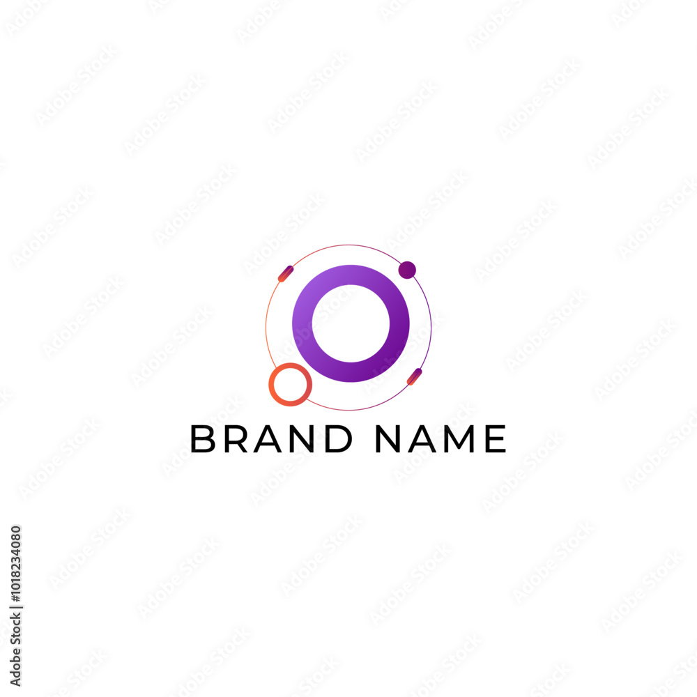 ILLUSTRATION CONNECTED CIRCLE GRADIENT PURPLE COLOR. TECH LOGO ICON TEMPLATE SIMPLE DESIGN ELEMENT VECTOR ILLUSTRATION CONNECTED CIRCLE GRADIENT PURPLE COLOR. TECH LOGO ICON TEMPLATE SIMPLE DESIGN ELEMENT VECTOR
